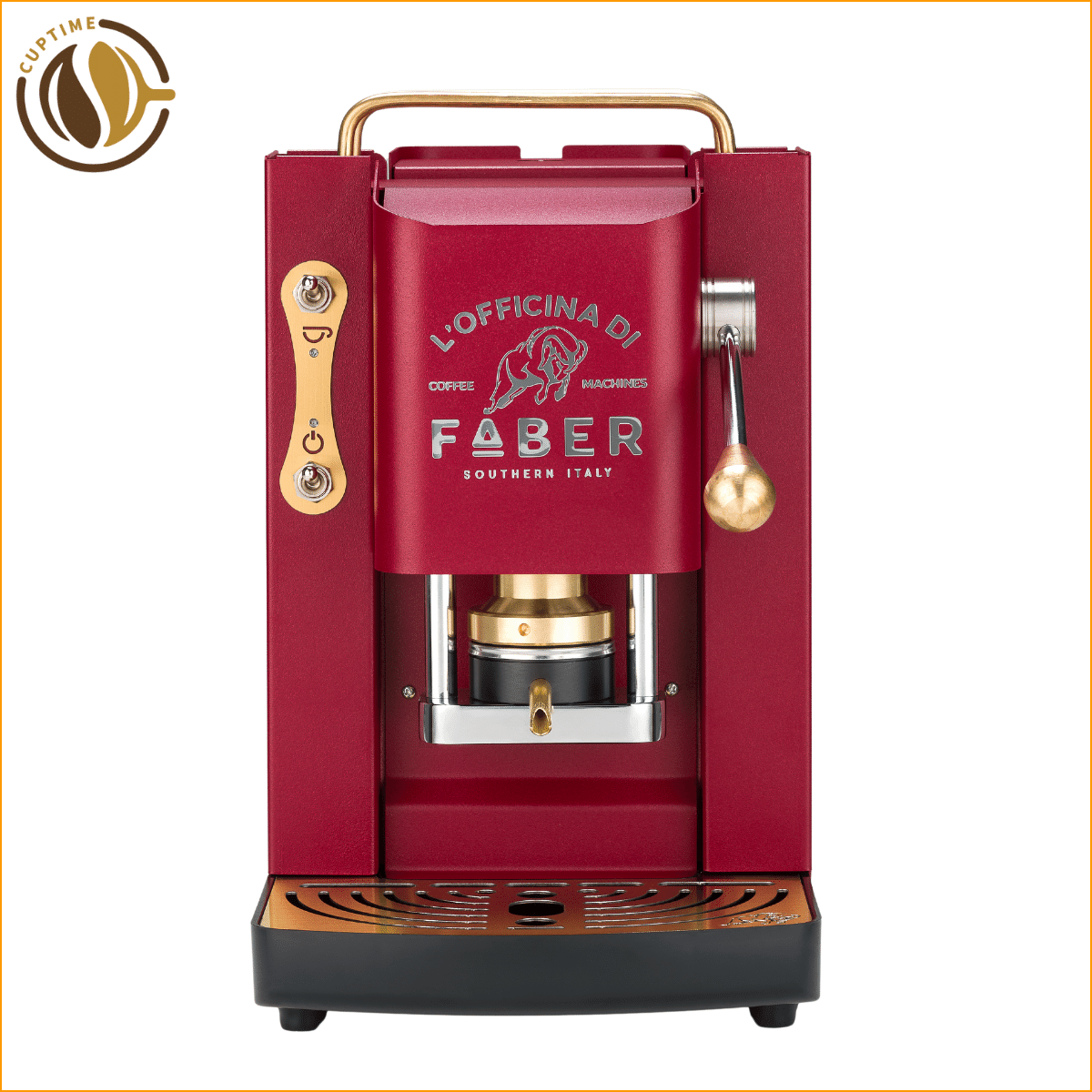 Coffee Machine ESE Pods Faber Slot PRO Red (2)