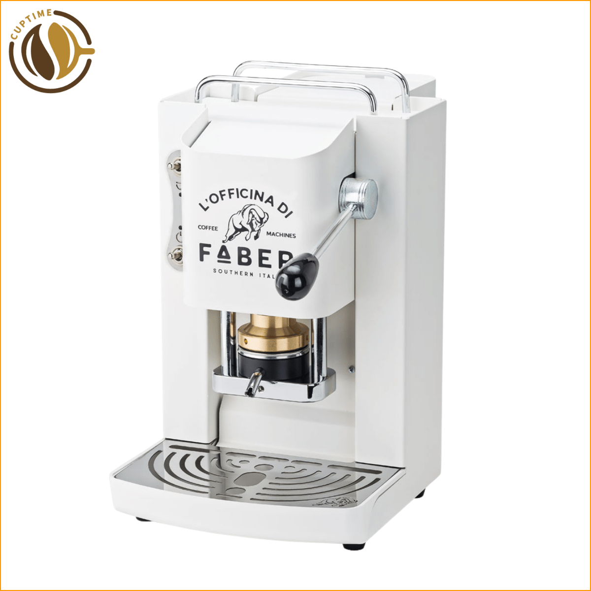 Coffee Machine ESE Pods Faber Slot PRO white (2)