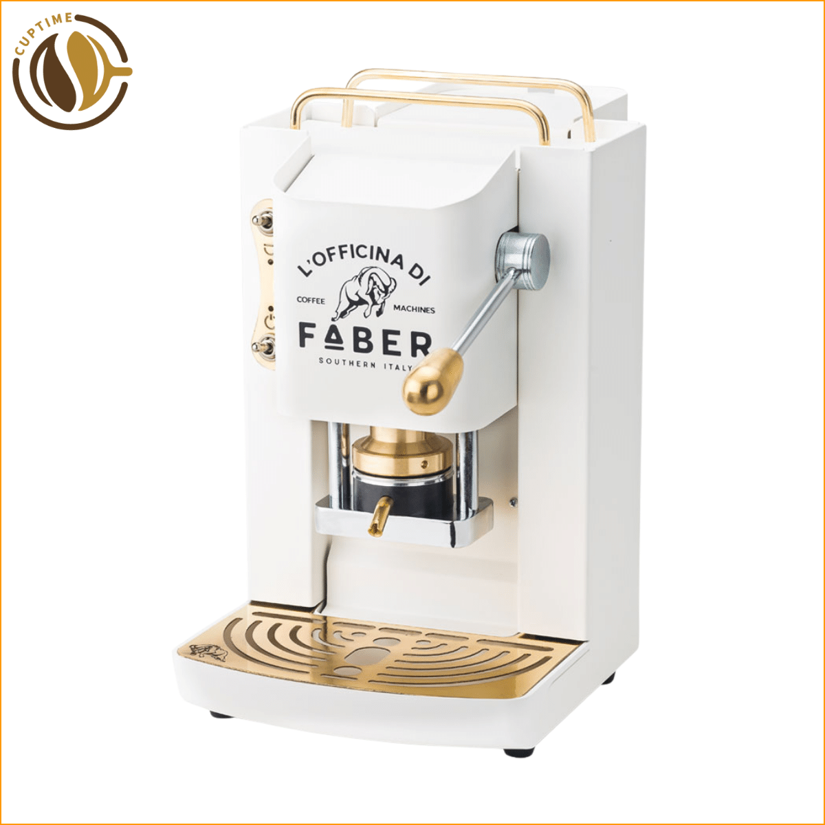 Coffee Machine ESE Pods Faber Slot PRO white