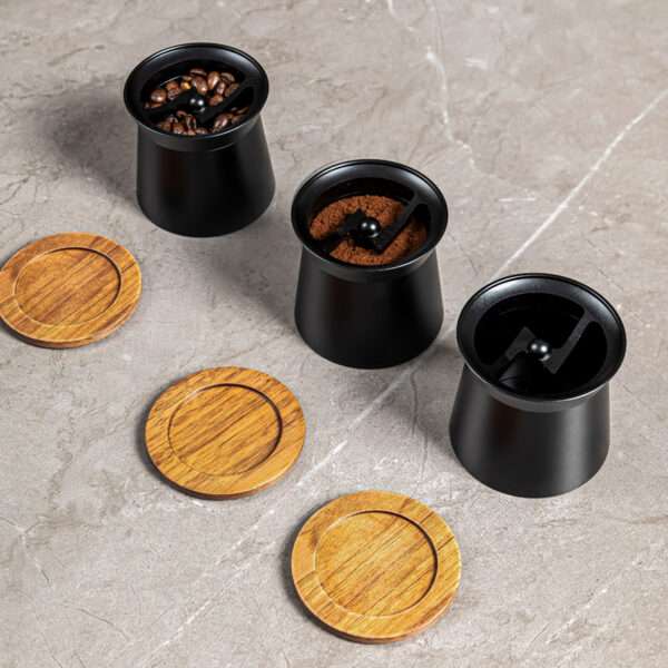 Wood Top Espresso Dosing Cup - Image 4