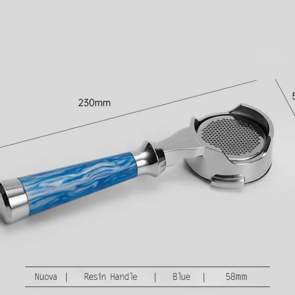 Nuova Portafilter Two Ears Blue 58mm
