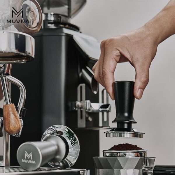 Tamper 58mm Flat Base Black