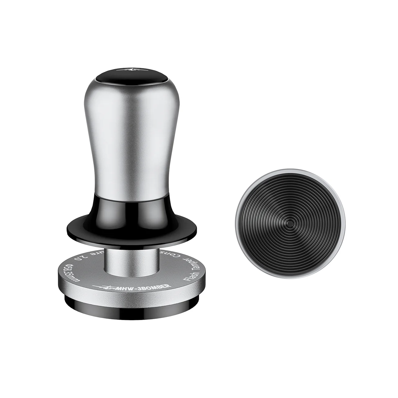 MHW-3BOMBER FlowLight Collection Constant Pressure Tamper 58.35 mm