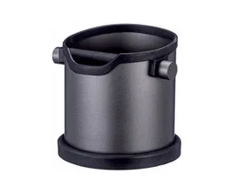 Knock Box Metal Black