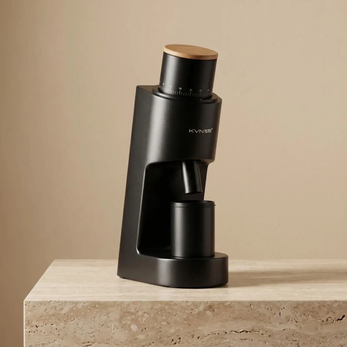 KUVANI KVN-Tilted: Compact Conical Burr Grinder