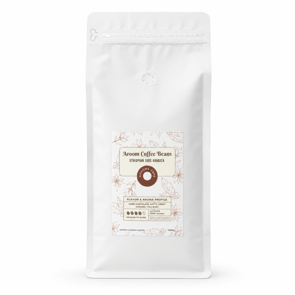 AROOM COFFEE BEANS MEDIUM TO DARK- 1KG