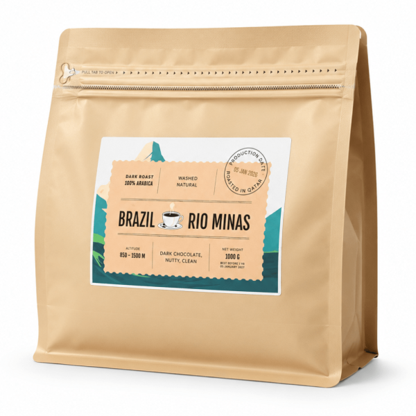 BRAZIL RIO MINAS DARK ROAST- 1KG
