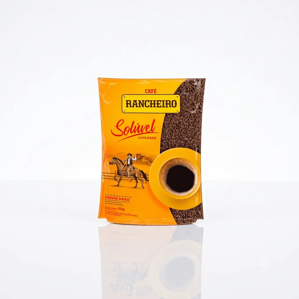 CAFÉ SOLÚVEL RANCHEIRO SACHÊ 50G